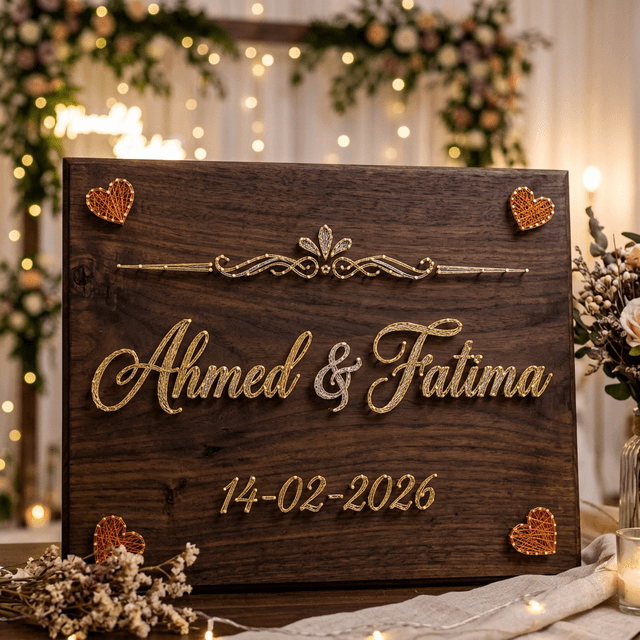 Ahmed & Fatima Wedding Memory