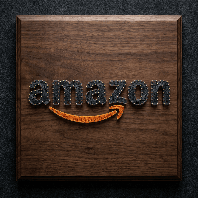 Global Marketplace Logo Art - branding String Art Pakistan