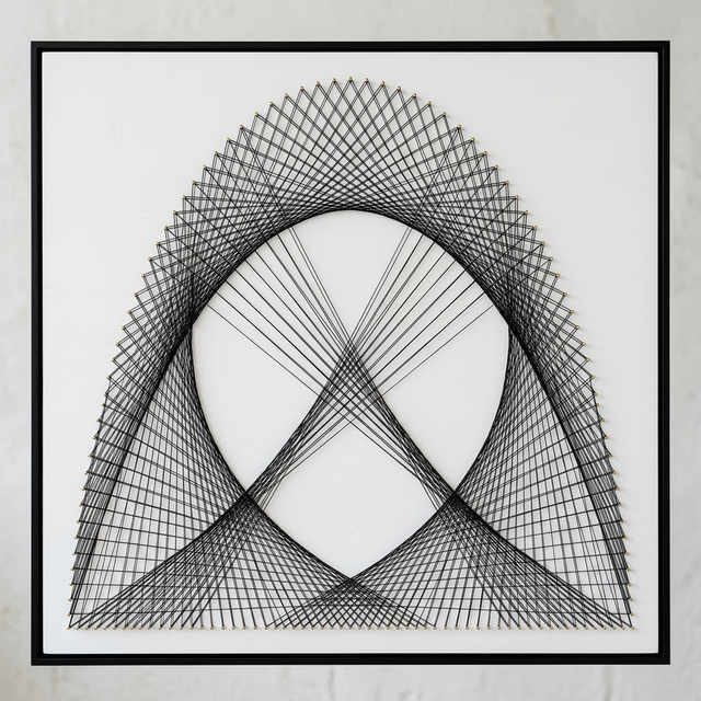 Monochrome Math Curve